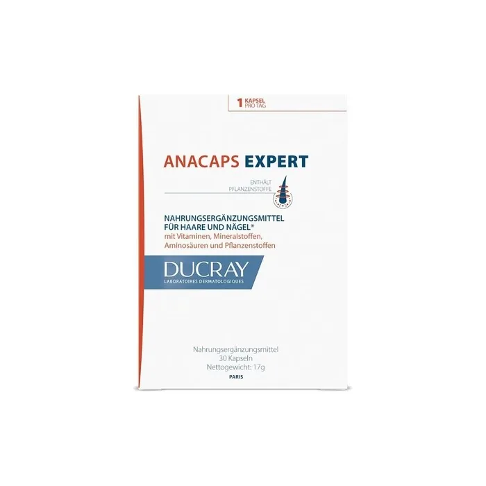 Ducray Anacaps Expert Chronic Hair Loss Food Supplement 30 Capsules