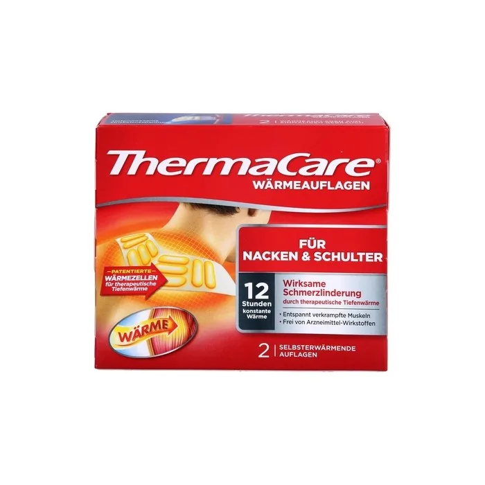 Thermacare Warming Patch 16hrs Neck Shoulder Wrist - Pack of 2