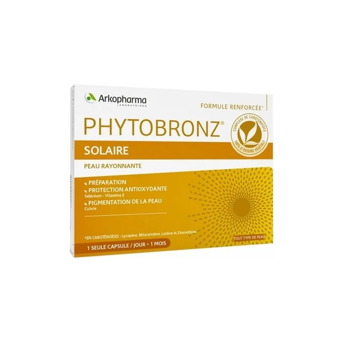 Arkopharma Phytobronz Dietary Supplement 30 Capsules