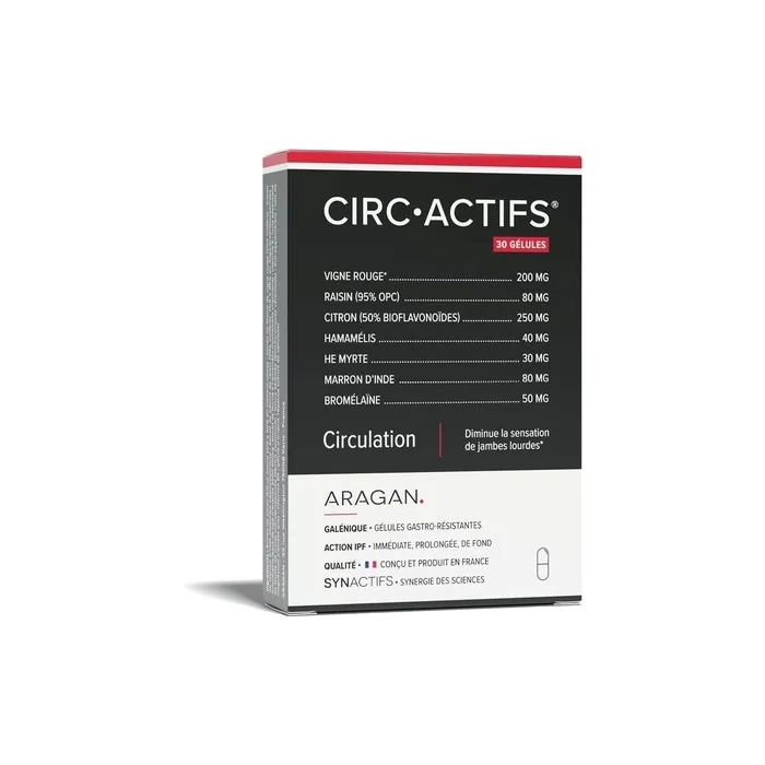 Synactifs Circactifs Circulation 30 Gelules