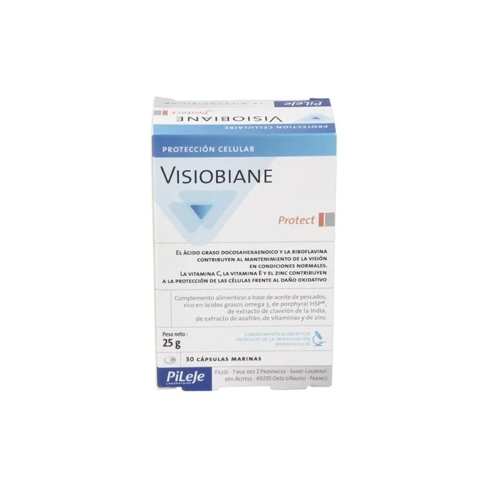 Pileje Visiobiane Protect Marine Capsules 30 Count