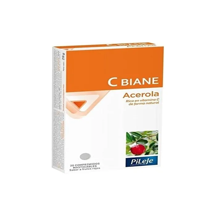 Pileje C Biane Acerola 20 Tablets