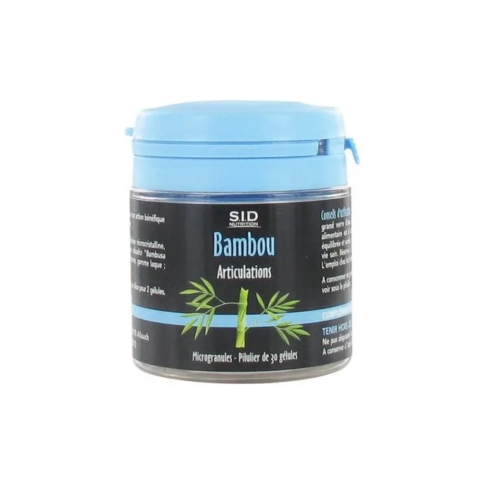 Sid Nutrition Bamboo Compounds Dietary Supplement 30 Capsules