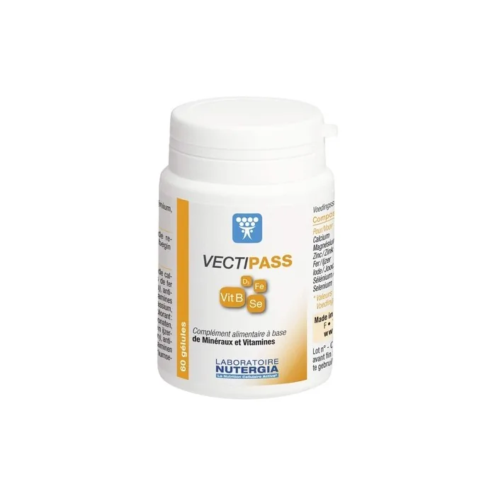 Nutergia Vectipass 60 Capsules