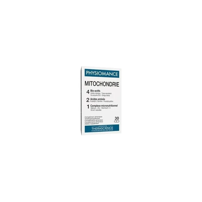 Laboratoire Therascience Physiomance Mitochondrie Energy Supplement 30 Capsules