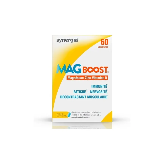 Mag Boost 60 Tablets for Increased Resistance to Stress and Physical Performance