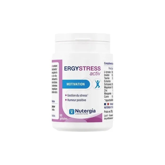 Nutergia Ergystress Activ 60 Capsules