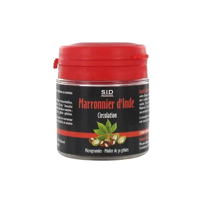Sid Nutrition Horse Chestnut Cycle Dietary Supplement 30 Capsules