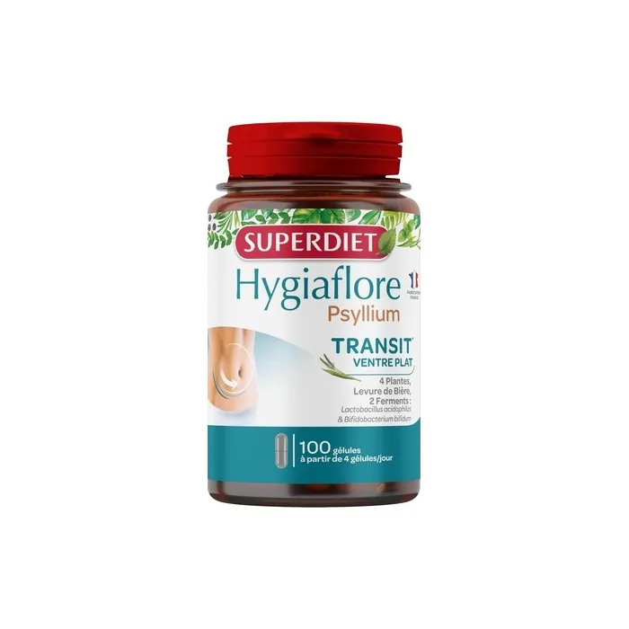 Superdiet Hygiaflore New Formula Flat Stomach 4 Plant Complex