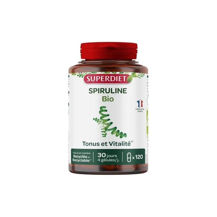 Superdiet Organic Spirulina Tone and Vitality Sports Recovery