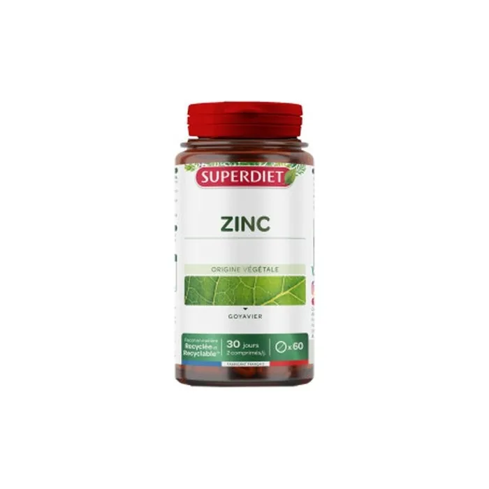 Super Diet Zinc Vegetable Origin 60 Tablets
