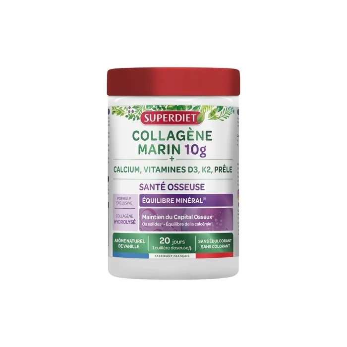 Superdiet Marine Collagen for Bone Health and Mineral Balance