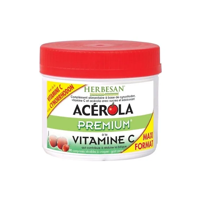 Acerola Premium Maxi 90 Comprimés