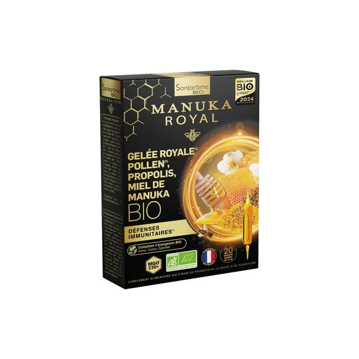 Santarome Bio Royal Jelly Pollen Propolis Manuka Honey Dietary Supplement