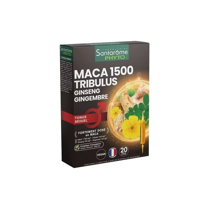 Santarome Phyto Maca 1500 with Tribulus, Ginseng, and Ginger