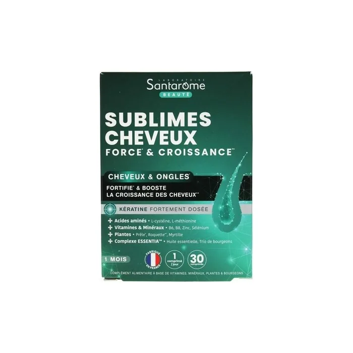 Santarome Sublimes Hair Strength & Growth 30 Tablets Nourishing Treatment