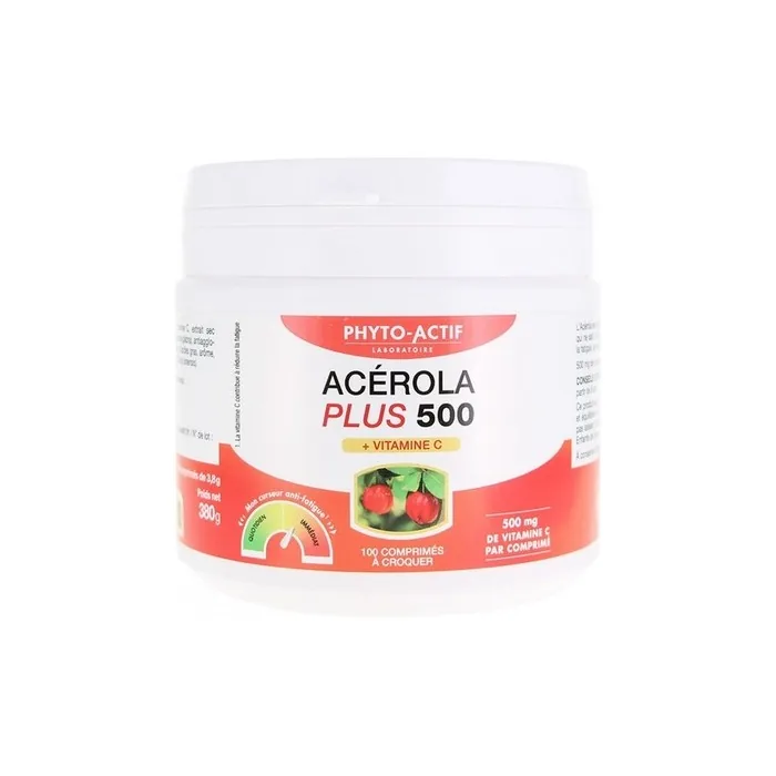 Acerola Plus 500 Family Pack 100 Capsules
