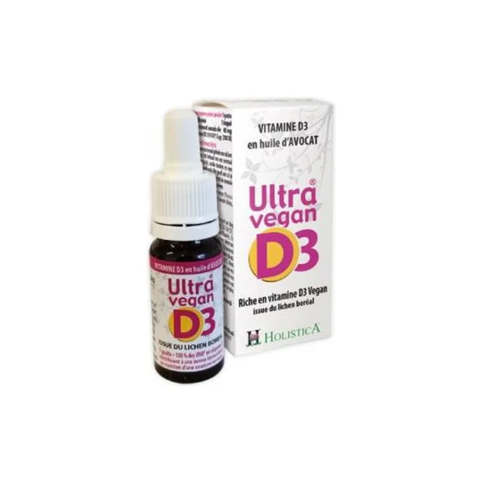 Holistica Ultra Vegan D3 Gotas 8Ml