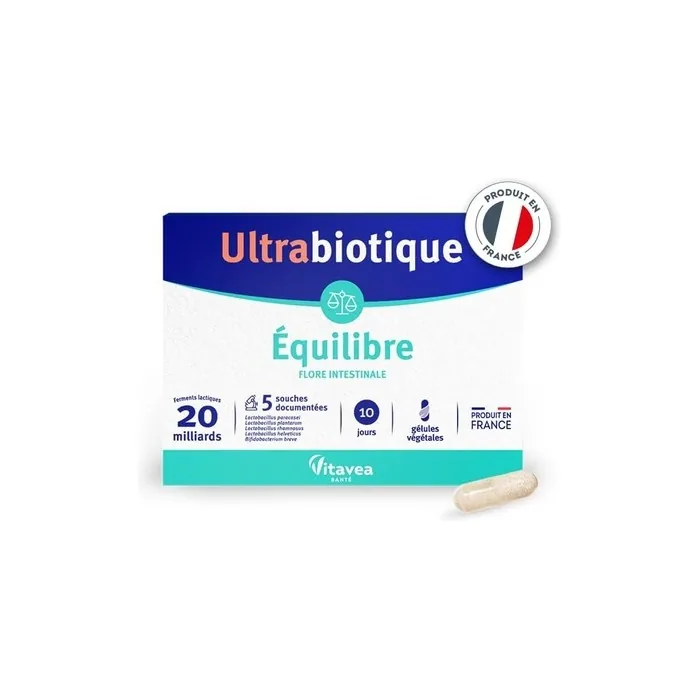 Vitavea Ultrabiotic Balance Intestinal Flora Food Supplement