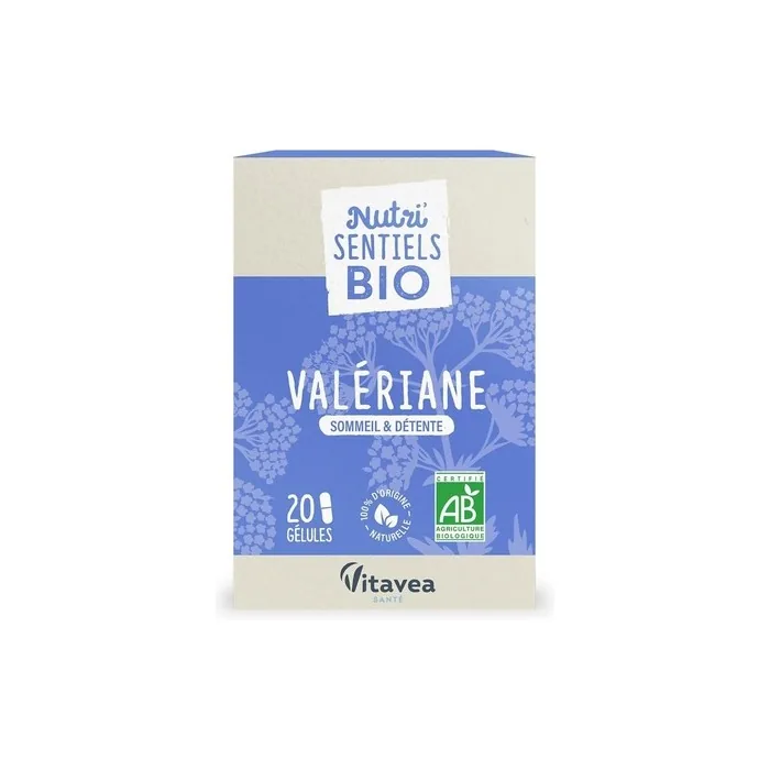 Vitavea Nutri'sentiels Bio Organic Valerian 20 Capsules