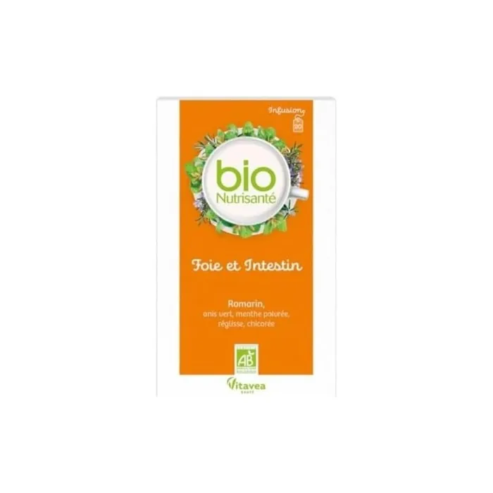 Nutrisante Organic Infusion Liver and Intestine 20 Sachets