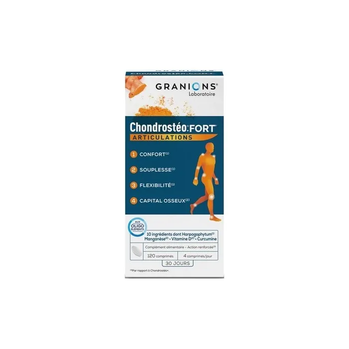 Granions Chondrosteo+ Fort Joint Supplement 120 Tablets