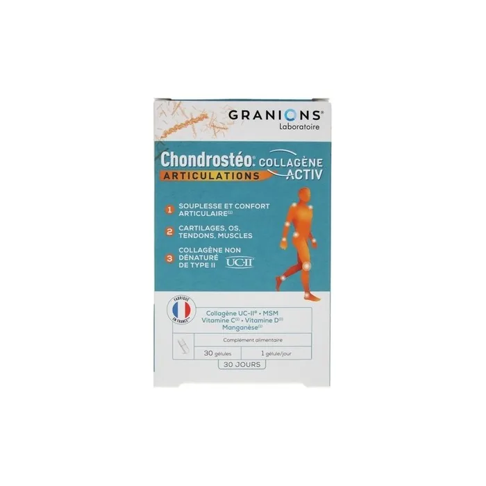 Granions Chondrosteo Joints Collagen Activ Dietary Supplement 30 Capsules