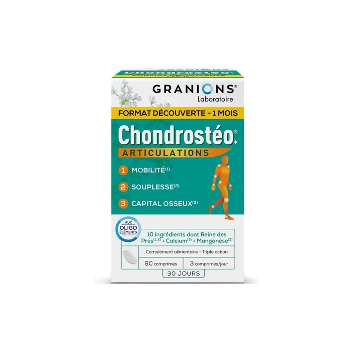 Granions Chondrosteo Joints with Harpagophytum and Glucosamine