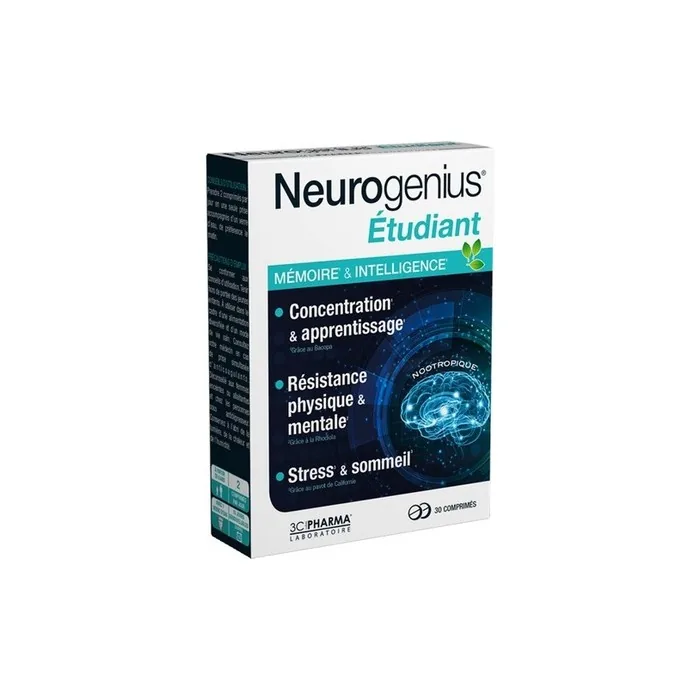 Les 3 Chenes Perfexam Dietary Supplement for Memory Improvement 30 Tablets