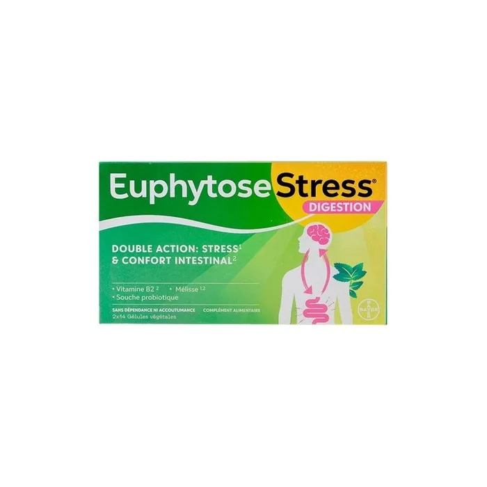 Bayer Euphytose Intestinal Comfort Vegetarian Capsules 28 Count