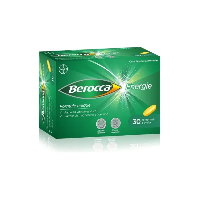 Berocca Energy Swallowable Tablets 40 Count