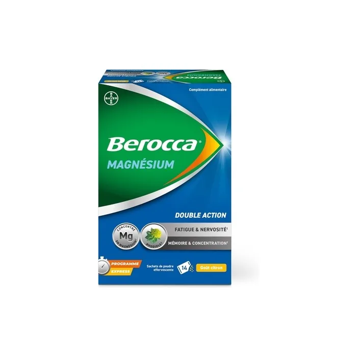 Berocca Magnesium Bicarbonate and Citrate with Vitamins B6 and B12