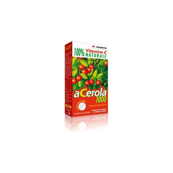 Arkopharma Acerola 1000 Dietary Supplement 30 Chewable Tablets