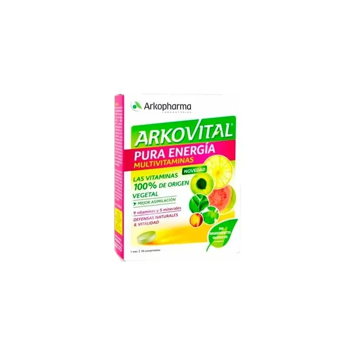 Arkopharma Arkovital Pure Multivitamins 30 Tablets