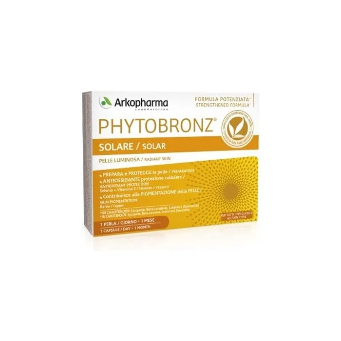 Arkopharma Phytobronz Food Supplement 30 Pearls