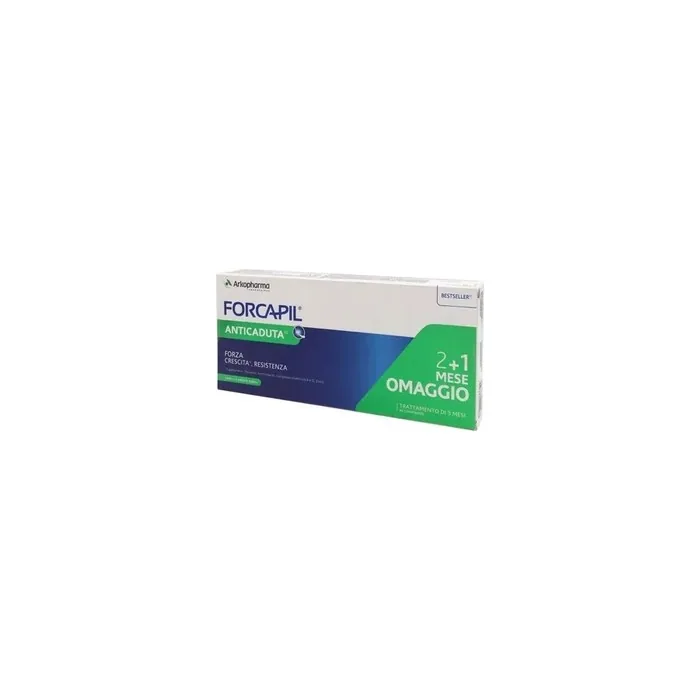 Arkopharma Forcapil Antihair Loss Dietary Supplement For Hair 3x30 Tablets