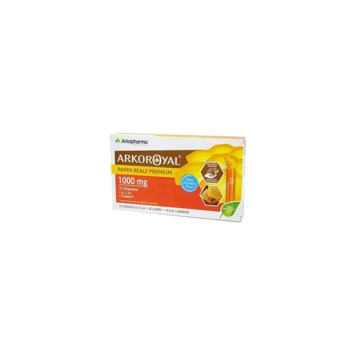 Arkopharma Arkoroyal Royal Jelly Premium With 11 Vitamins 1000 Mg
