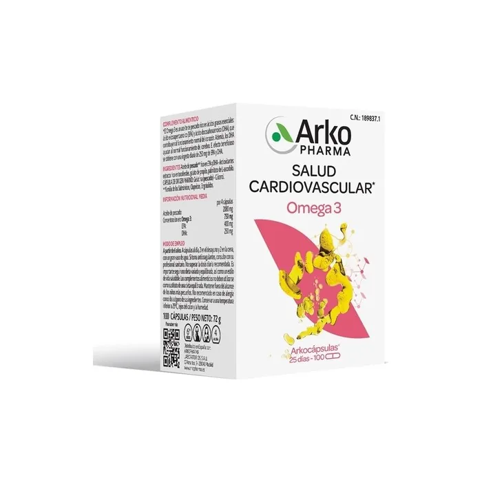 Arkocápsulas Omega 3 Fish Oil 100 Pearls