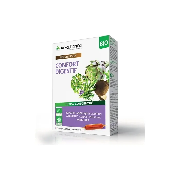 Arkopharma Confort Digestif 20 Ampoules