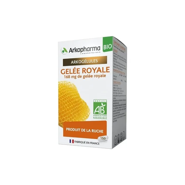 Arkopharma Arko Organic Royal Jelly Capsules 150 Capsules