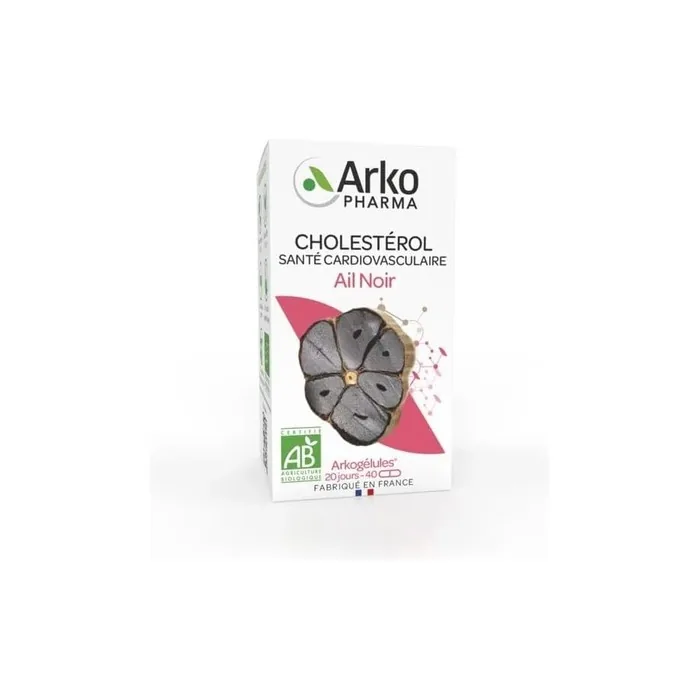 Arkopharma Arkogelules Organic Black Garlic 40 Capsules