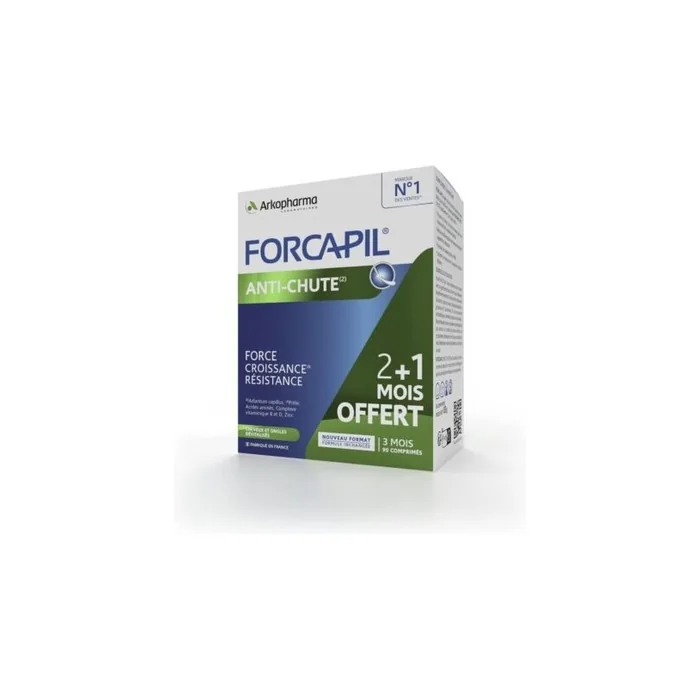 Arkopharma Forcapil Anti-Hair Loss Hair and Nail Food Supplement