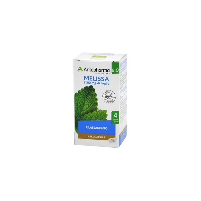 Arkopharma Bio Melissa 45 Capsules Herbal Dietary Supplement