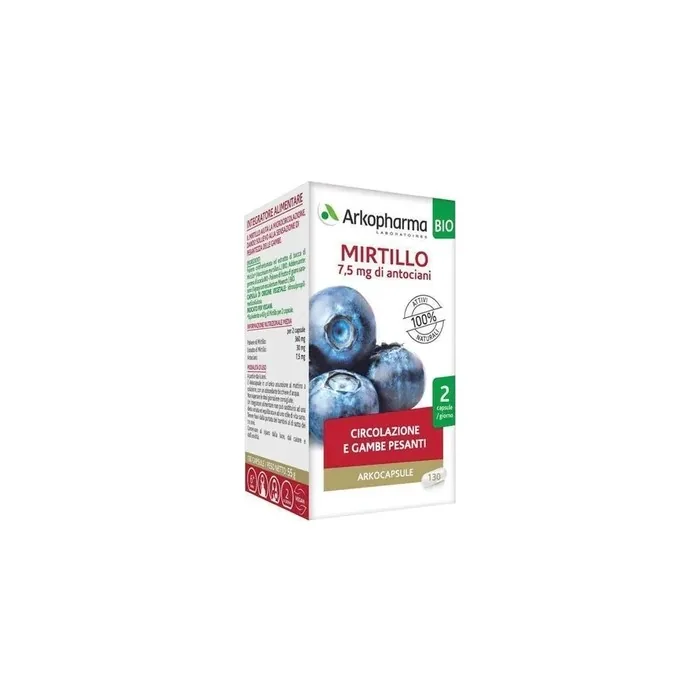 Arkopharma Arkocapsule Blueberry Organic 40 Capsules