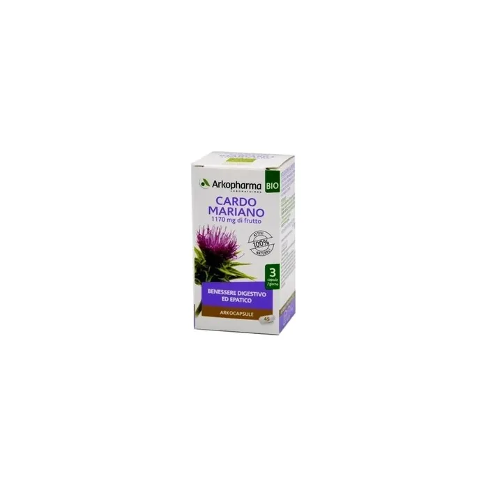 Arkopharma Cardo Mariano Bio Dietary Supplement 45 Capsules