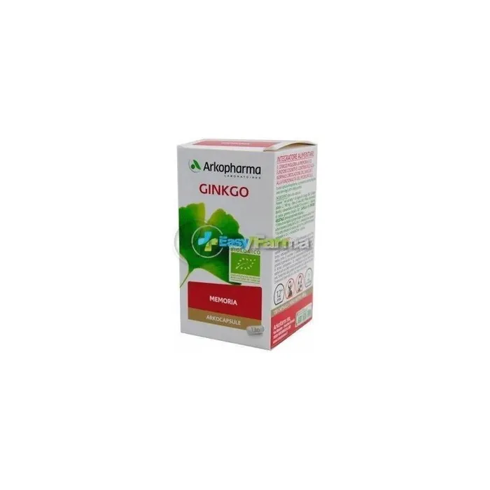 Arkopharma Arkocapsule Ginkgo Biloba Memory 130 Capsules