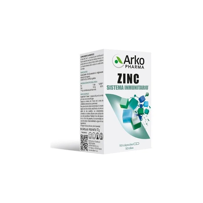 Arkopharma Arkocaps Zinc 50 Capsules