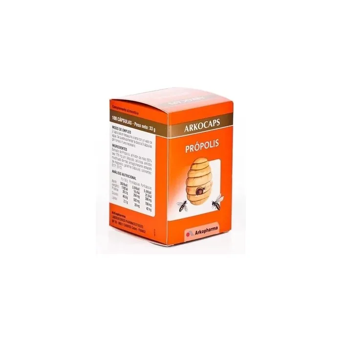 Arkopharma Arkocapsulas Propolis 84 Capsules Herbal Dietary Supplement