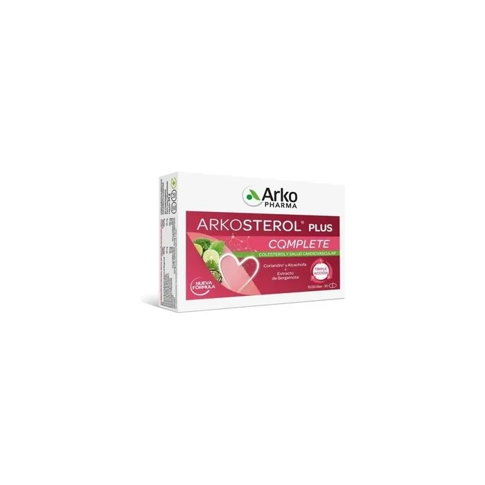 Arkopharma Arkosterol Plus Complete 30 Capsules For Cholesterol Management