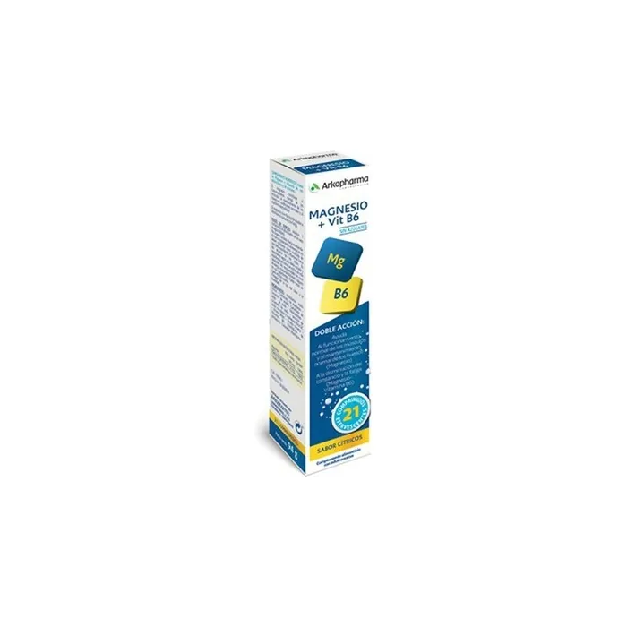 Arkopharma Arkomag Magnesium And Vitamin B6 Effervescent Tablets 21 Tablets